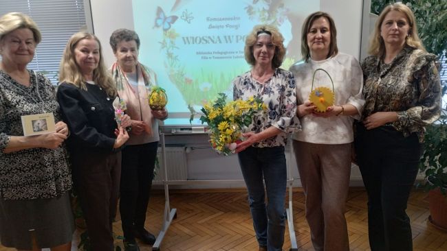 Uczestnicy Tomaszowskiego Święta Poezji